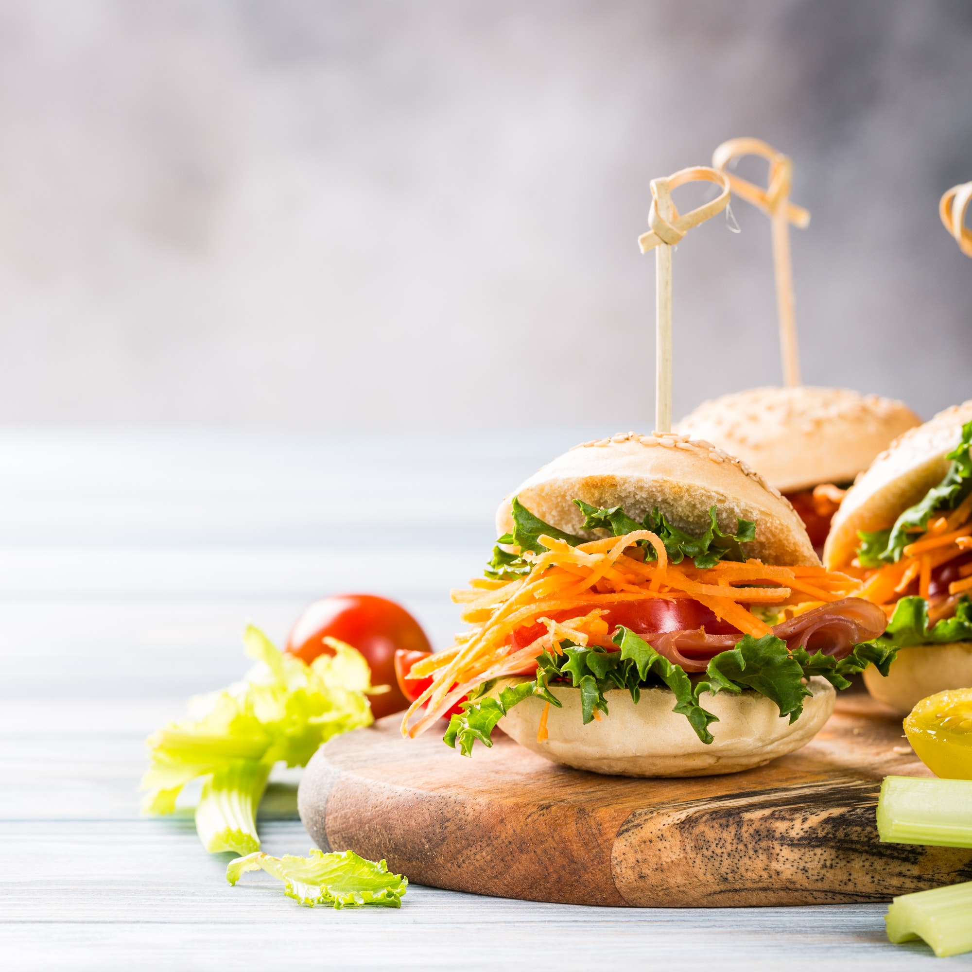 delicious mini burgers